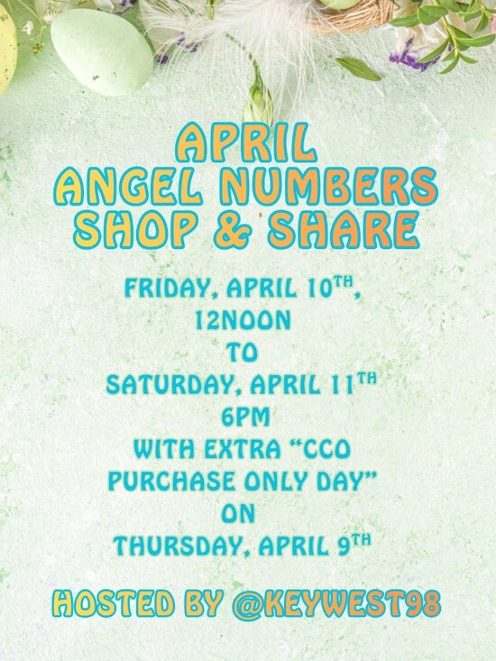 Other - 🌸 THANK YOU ANGELS! SEE YOU IN MAY 💐💐 MAY EVENT DATES POSTED HERE 💐💐